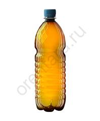 Бутылка 1 л. (коричневая рифленая)